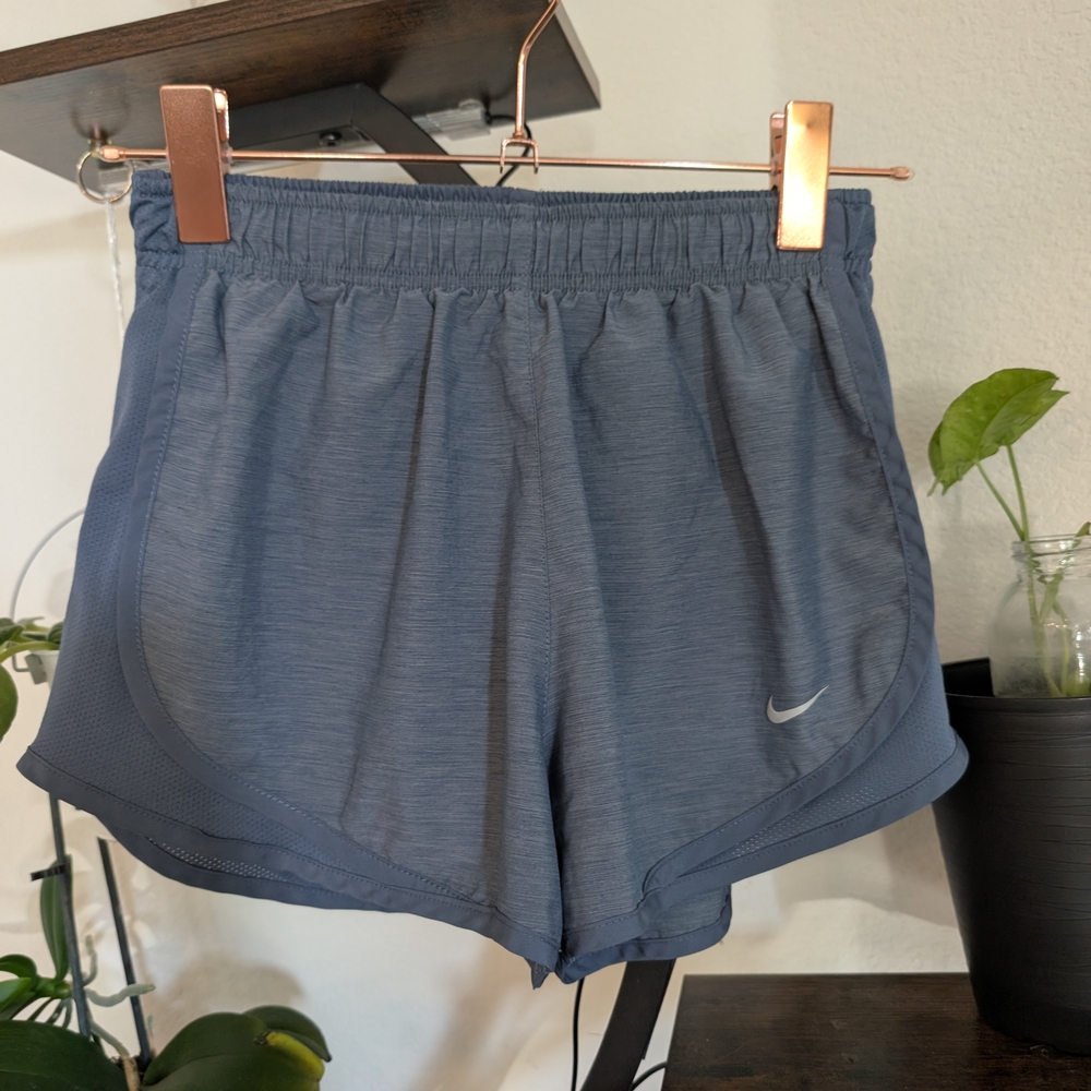 Nike Blue Athletic Shorts Lightweight Performance